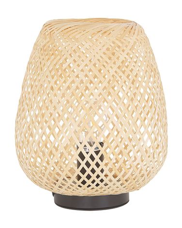 Lampe à poser BOMU Bambou Marron clair