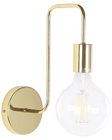 Wall Lamp SAVENA Metal Gold