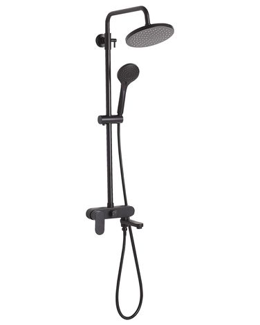Mixer Shower Set with Rainshower GURARA Black