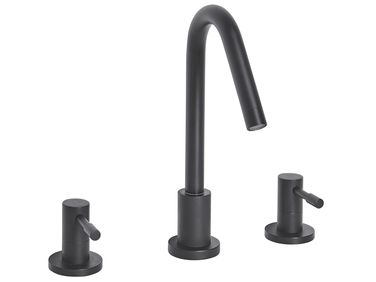 Robinet de lavabo KALAMBO Laiton Noir