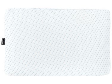 Oreiller MUIR Bas Mémoire de forme 55 x 35 cm Blanc