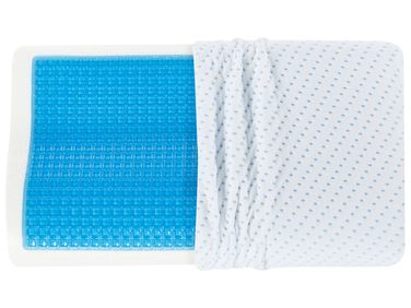 Oreiller KANGTO Haut Mémoire de forme 30 x 50 cm Blanc