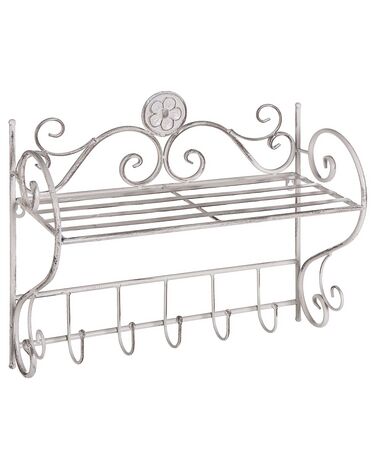 Wall Shelf OSORNO Metal White