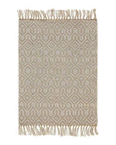 Rug POZANTI Beige 50 x 80 cm Jute