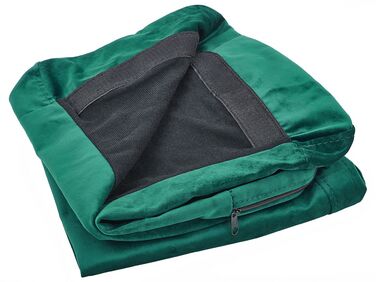 Hoes voor fauteuil BERNES Fluweel Groen