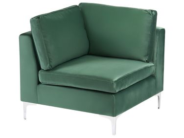 Hoekmodule EVJA Fluweel Groen