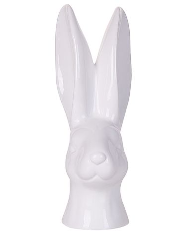 Accessoire Décoratif Lapin GUERANDE Céramique Blanc