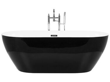Freestanding Bathtub CARRERA 1600 x 750 mm Black