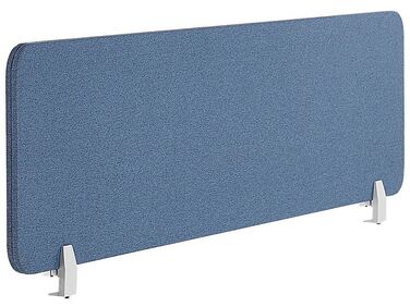 Cloison amovible de bureau WALLY 130 x 40 cm Bleu