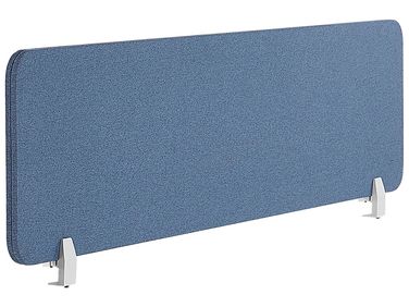 Cloison amovible de bureau WALLY 160 x 40 cm Bleu