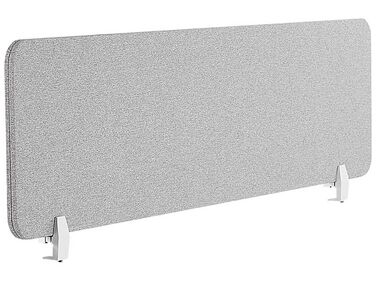 Cloison amovible de bureau WALLY 160 x 40 cm Gris clair