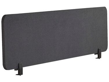 Cloison amovible de bureau WALLY 160 x 40 cm Gris foncé