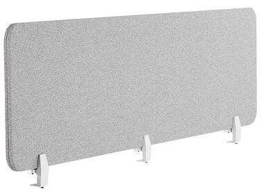 Cloison amovible de bureau WALLY 180 x 40 cm Gris clair