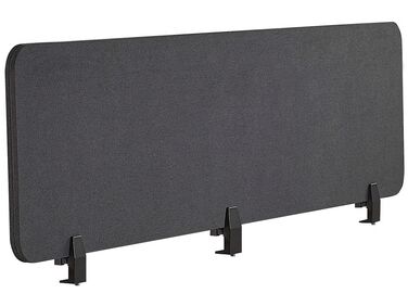 Cloison amovible de bureau WALLY 180 x 40 cm Gris foncé