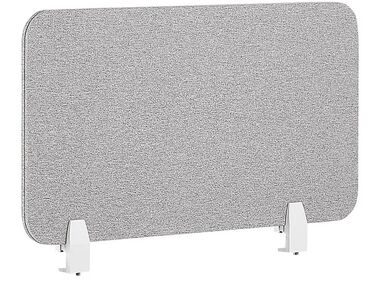 Cloison amovible de bureau WALLY 80 x 40 cm Gris clair