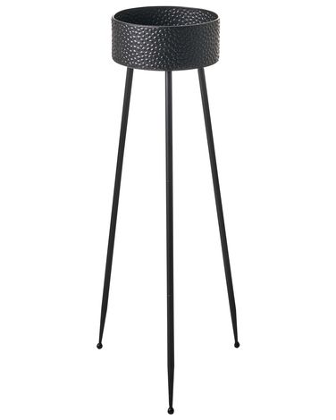 Plant Stand LEIKA Metal 33 cm Black