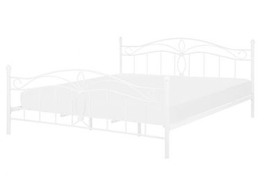 Bed Metal ANTLIA 160 x 200 cm (EU King Size) White