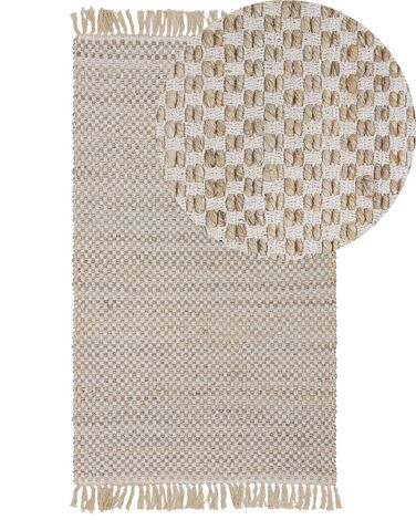 Rug ZERDALI Beige 80 x 150 cm Jute