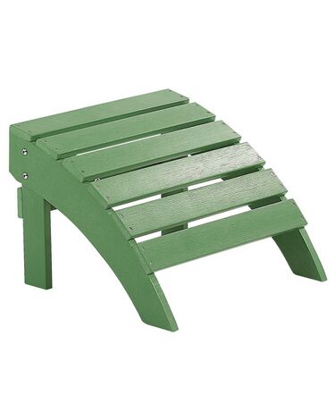 Garden Footstool ADIRONDACK Green