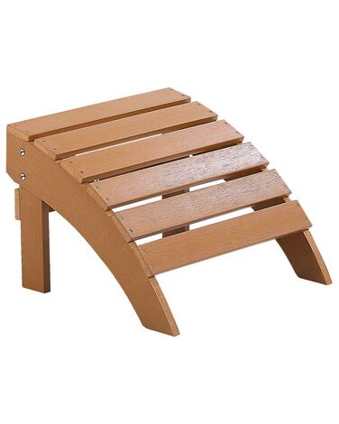 Pouf de jardin ADIRONDACK Marron