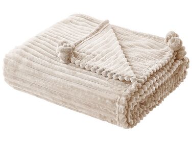 Couverture KAWERI 150 x 200 cm Beige
