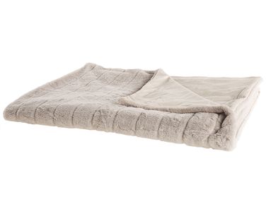 Couverture LABYAR 180 x 220 cm Beige