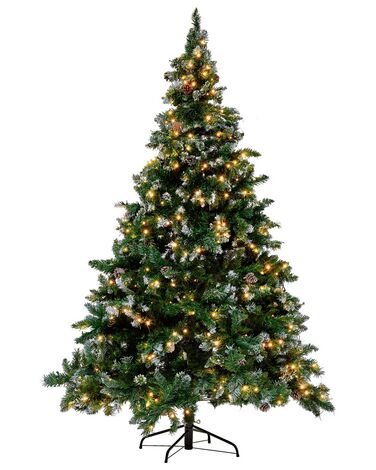 Artificial Christmas Tree LED PALOMAR 210 cm Green