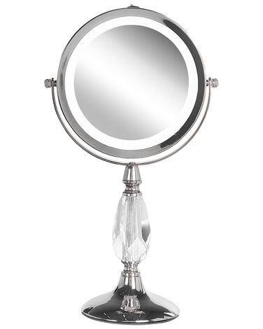 Makeup Mirror LED MAURY Silver
