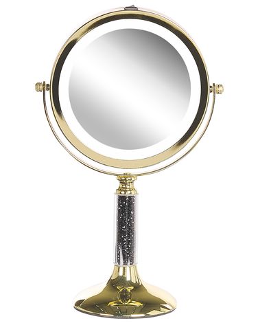 Miroir de table LED BAIXAS Doré