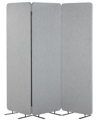 Séparateur de bureau STANDI 184 x 184 cm Gris clair