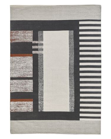 Vloerkleed KAKINADA Meerkleurig 160 x 230 cm Katoen