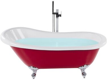 Freestanding Bathtub CAYMAN 1530 x 770 mm Red