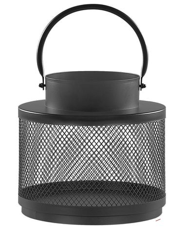 Lantaarn YAMDENA Metaal 19 cm Zwart