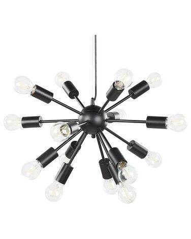 Lampe suspension BALAGAS Métal Noir