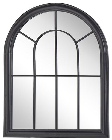 Miroir EMBRY 69 cm 89 cm Métal Noir