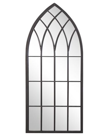 Wall Mirror CASSEL 50 cm 115 cm Metal Black