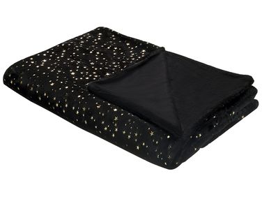 Couverture ALAZEYA 150 x 200 cm Noir