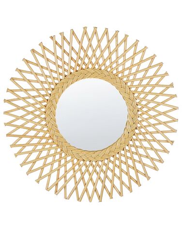 Miroir TAGOLU 60 cm 60 cm Rotin Naturel