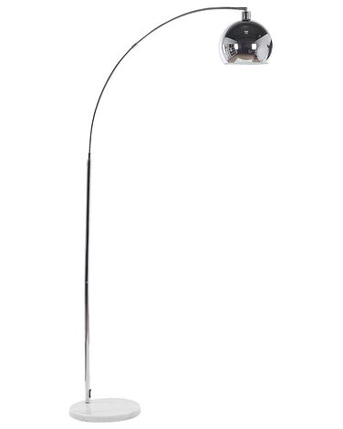 Floor Lamp PAROO Metal Silver