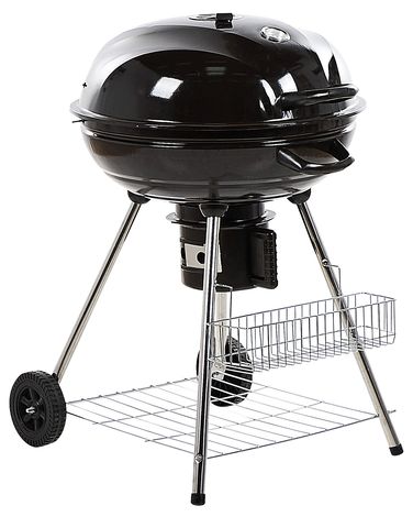Charcoal BBQ Grill MARAPI Metal Black
