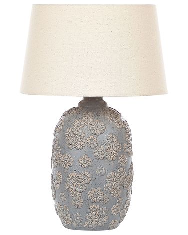 Lampe à poser FERREY Céramique Gris