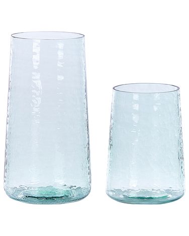 Vase décoratif KULCHE Verre 25/17 cm Transparent