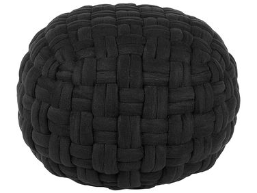 Pouf HOPA Velours Noir