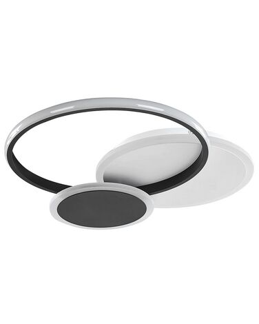 LED Ceiling Lamp ZAMI Metal Black