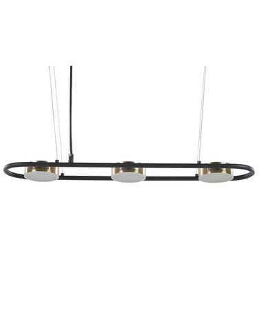 Lampe LED suspendue MALI Métal Noir