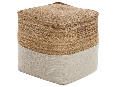 Pouffe KIRAMA Jute Beige