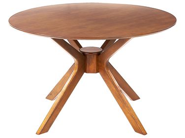 Eettafel TYMIS Donker mahoniehout 120 cm 120 cm