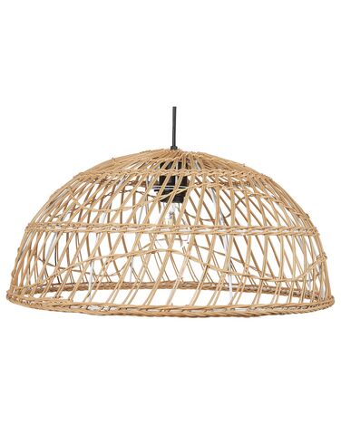 Lampe suspension RAVINE Rotin Naturel