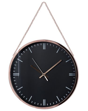 Horloge murale BEZAS 30 cm Noir