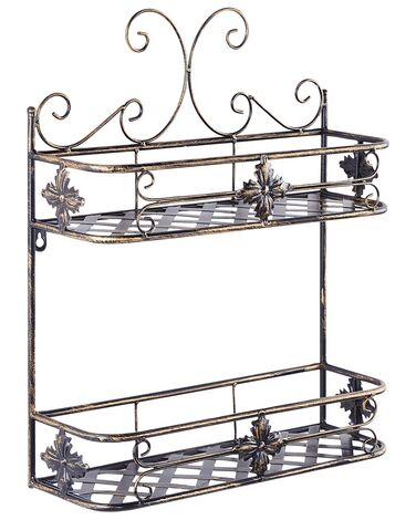 Wall Shelf MARAYES Metal Black